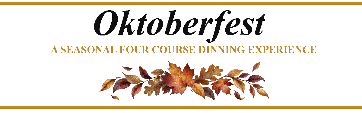 Oktoberfest Four-Course Beer Pairing Event